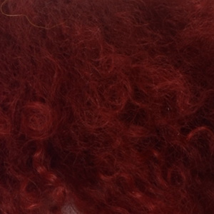 Dollmore Natural Wave Mohair (including mohair/skin)/Deep Burgundy