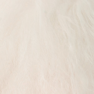 Dollmore Natural Wave Mohair (including mohair/skin) Ivory Mist White