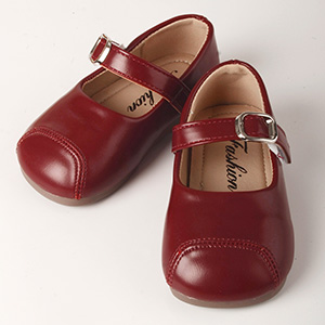 Lusion Doll Shoes - Merlot Grace Shoes (Burgundy Red)