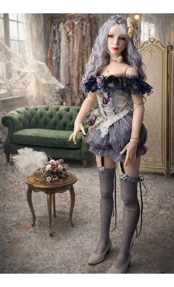 [Limited Outfit Set] Trinity Doll F Size - Dress Up Clothes Set (Payne Gray) - LE10