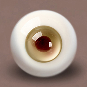 28mm Round Glass Eyes (XTB074 R Gray)