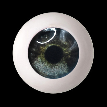 12mm - Half Round Acrylic Eyes (QD-10)