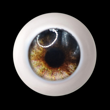 12mm - Half Round Acrylic Eyes (QD-02)