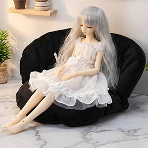 MSD size - Berry Hug Cushion Chair (Cushion Black)/1/4 Scale