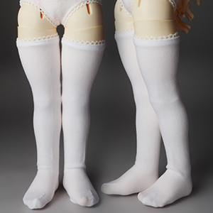 Illua Doll size - Spandex Stockings (White)