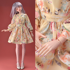 SD - FDF Dress (L Yellow)[B2-1-3]