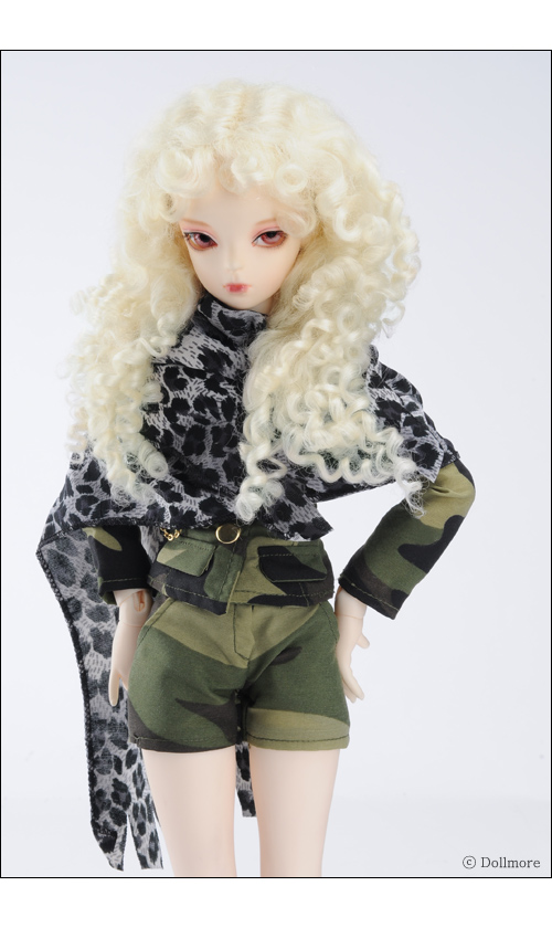 (7-8) Long Long Mohair Curling (Blonde)