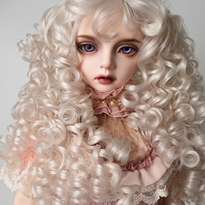 (13-14) Ringlet Long Wig (Silver)
