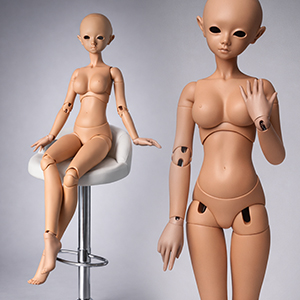 (Special) Judith Girl Doll - Suntan Momo/Damaged/Yellowing)