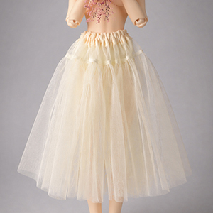 (Pre-order) SD - Petalune Petticoat Under Skirt (Ivory)