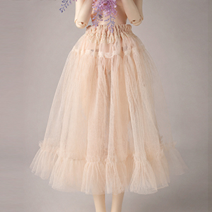 (Pre-order) SD - Gossamer Petticoat Under Skirt (D Ivoy)