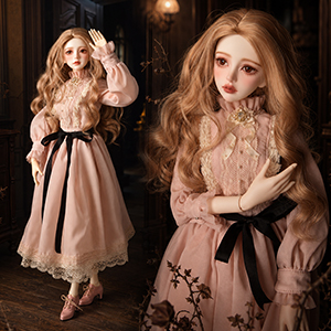 SD - Antique Marielle Dress (Pink)-LE6