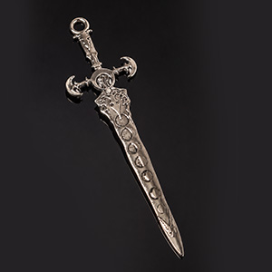 Metal Knight Sword - Ebonveil / MSD Size (long sword)