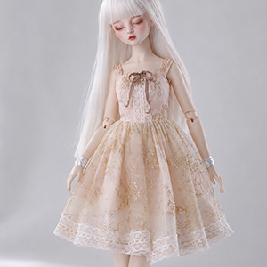 SD - Ivory (gold thread)One Piece / HHR 2201 DressIvory Dress with Gold Thread