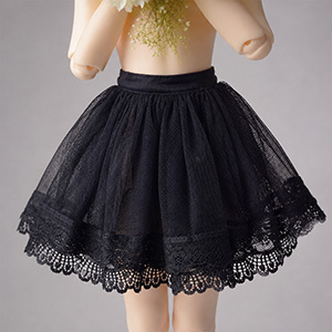 SD - Black Dot Mesh Skirt 04/1st Round