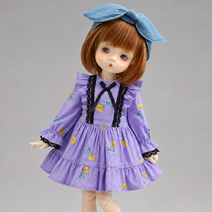USD - Purple Floral Dress / Purple Floral Dress 12/2nd/01