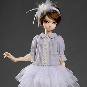 MSD - Gray Pintuck Blouse / Gray Pintuck Blouse13/3rd/01