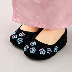 (Damage Sale) Lusion Doll Shoes - Iring Shoes (Black)