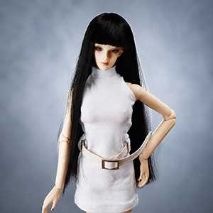 (4-5) Extremely Straight Wig (Black)