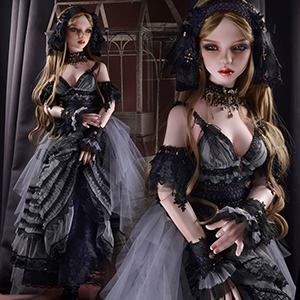 [Limited Dress] Trinity Doll F Size - Mignon Gris Soupe Dress Set - LE10 ZZ1