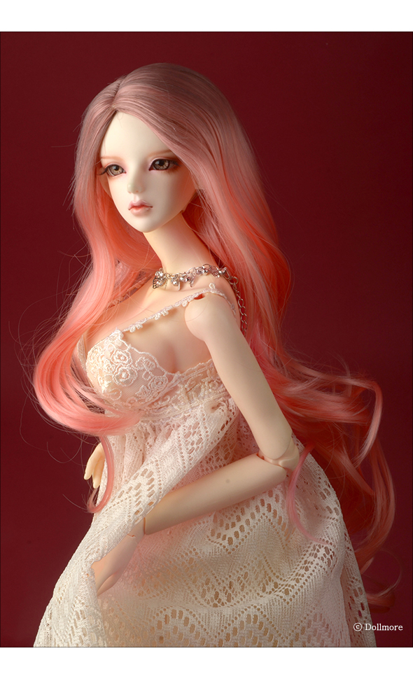(8-9) Sokong Parting Wig (Pink)