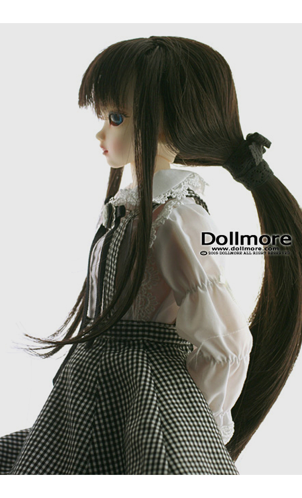 (7-8) Pony Tail All Bind Wig (Black) (Last order)