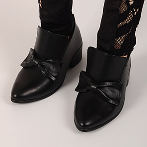 Trinity Doll F - Ruhe Ribbon Shoes (Black)