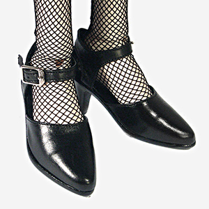 Model Doll Shoes - Basic Shoes (Black)[C3-3-6]