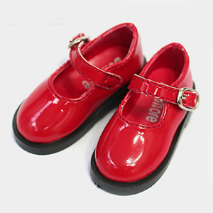 MSD - Basic Girl Shoes (Red Enamel)