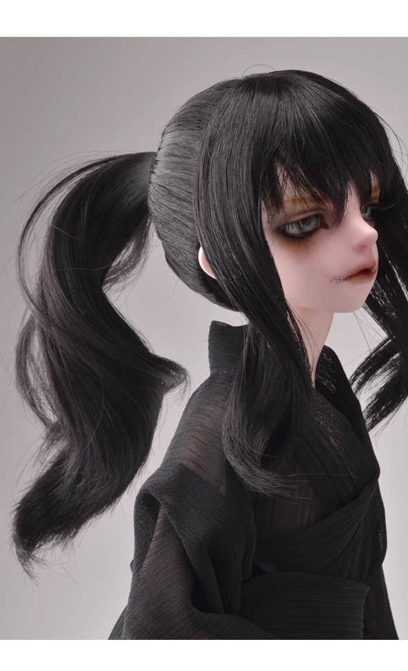 (7-8) Samu Ponytail Wig (Black)