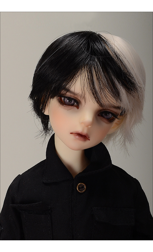 (7-8) Ban Short Wig (Black Beige)