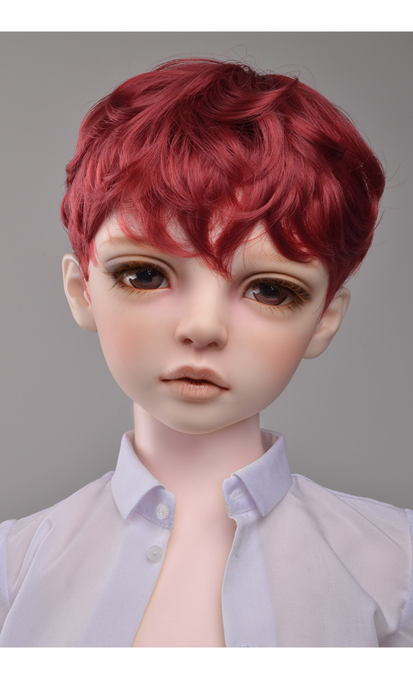 (13-14) Zeke Short Cut Wig (R.Wine) 