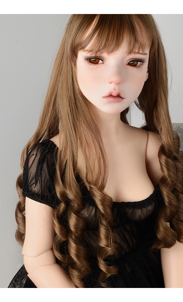 (13-14) Crispated Long Wig (Brown) ZZ1