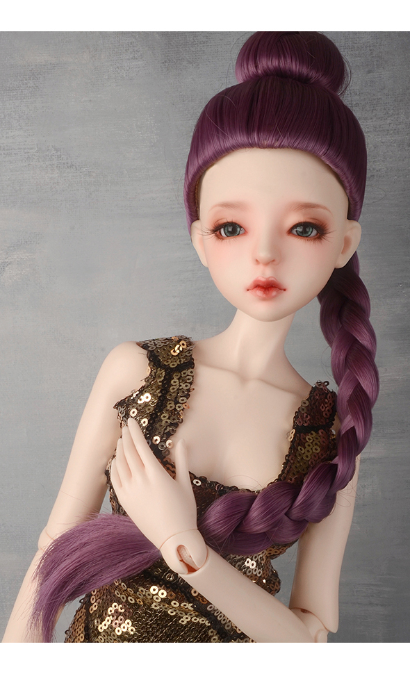 (8-9) Velmira Long Wig - Violet