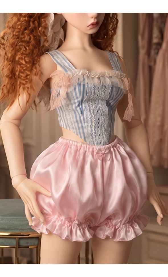 Trinity F Doll Size - Peony Pettipants (Pink)