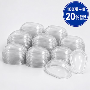 (8-9) SD - Transparent Head Cap (Face Protection Mask) 100 Pieces