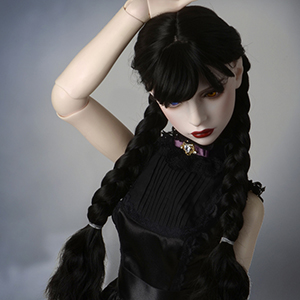 (13-14) Shirley Bang Pgtail Wig (Black) ZZ1
