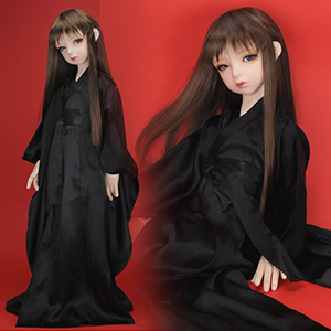 Lusion Size - Doze Kimono Gown (Black) ZZ1
