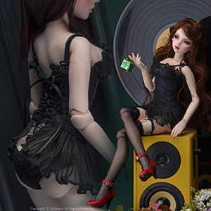 (Limited Costume) Judith Girl Doll - Unwilling to show Black Clothes Set - LE20 ZZ1