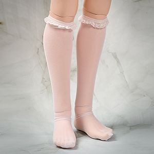 Trinity Doll size - Cellua Knee Stocking (White) ZZ1