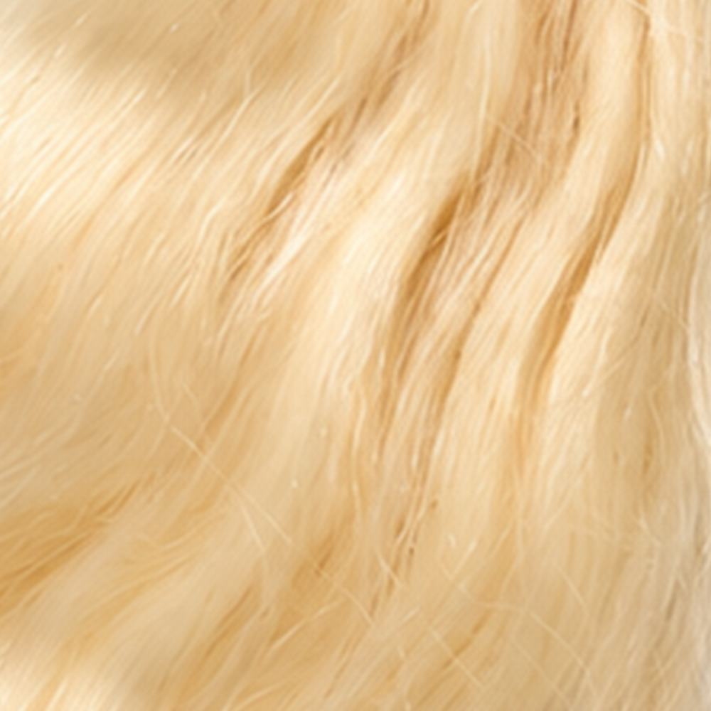 Premium Natural Wavy Mohair – BJD Rooting/Wig Making / Light Golden Blonde