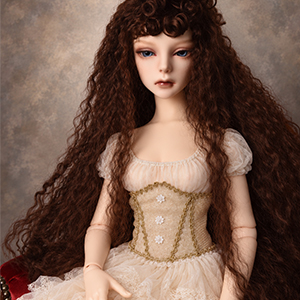 (Pre-order) (13-14) Antique Romance Long Curl Wig - Chestnut Brownzz1